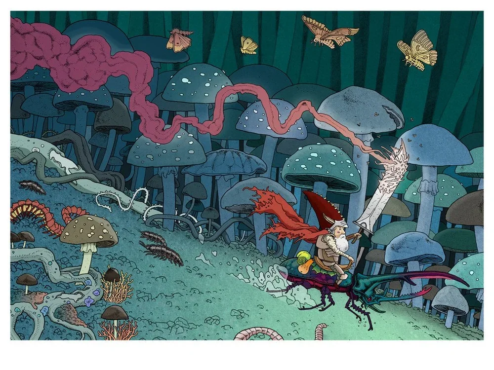 Frans Boukas 'Gnomad' Print Available