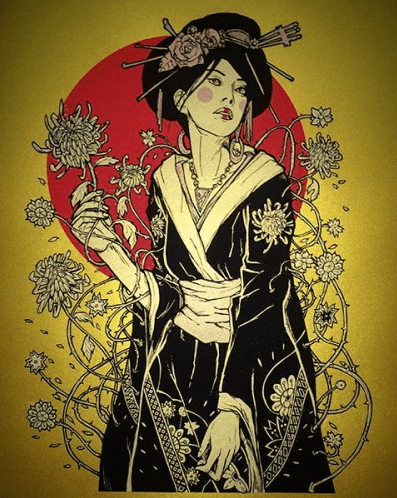Malleus 'Hanami' STUNNING Print Available