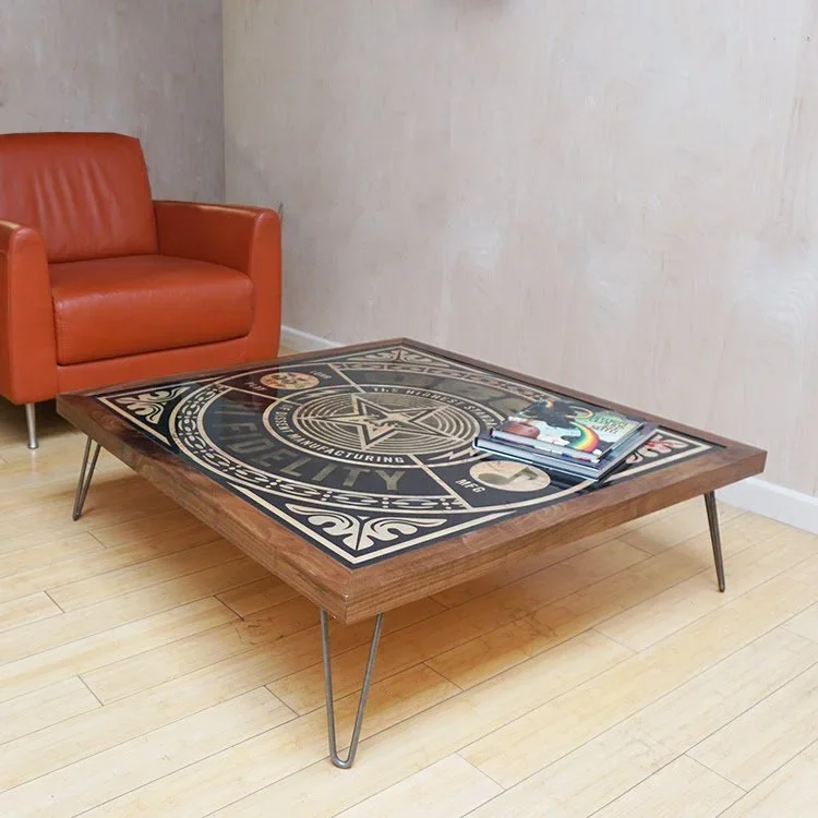 Obey 'Prints On Wood' Coffee Table Release Details