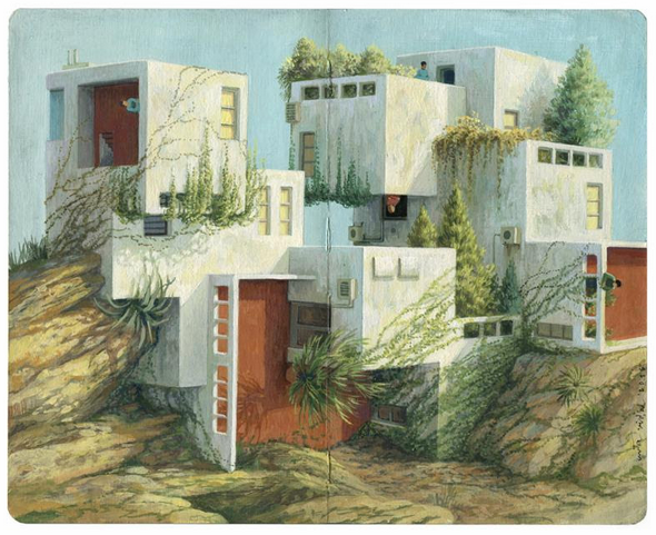 Cinta Vidal 'Neighbors' Moleskin SNEAK PEEK