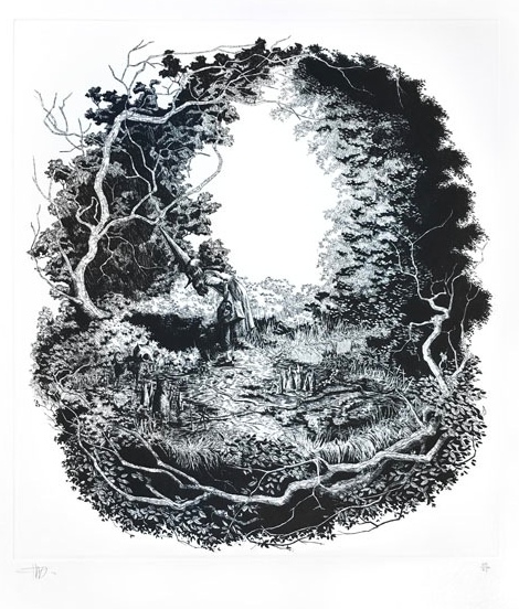 Candice Tripp 'There's A Hole In The Ground...' Print Available