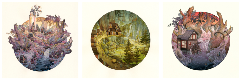 Nicole Gustafsson 'Triptych' Available