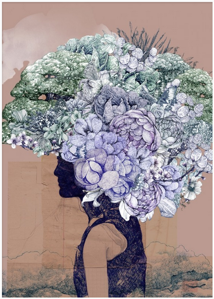 Lucille Clerc 'Kodama (Bloom)' Print Available