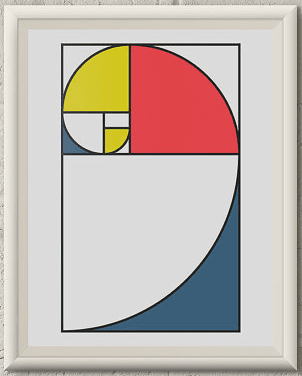 Michael Langley 'Golden Section' Print Available