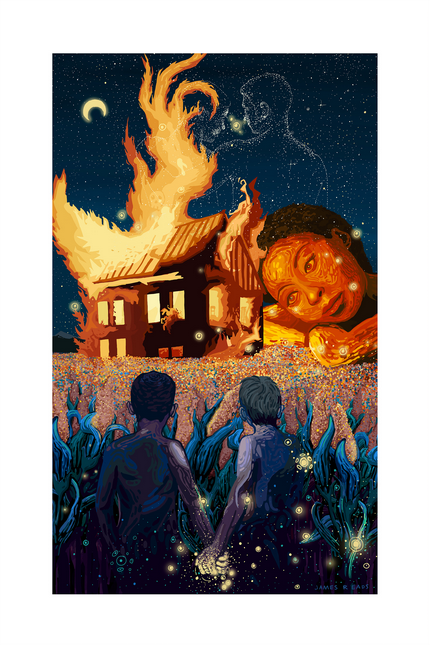 James R. Eads 'Don't Save Us From The Game' Print Release Details