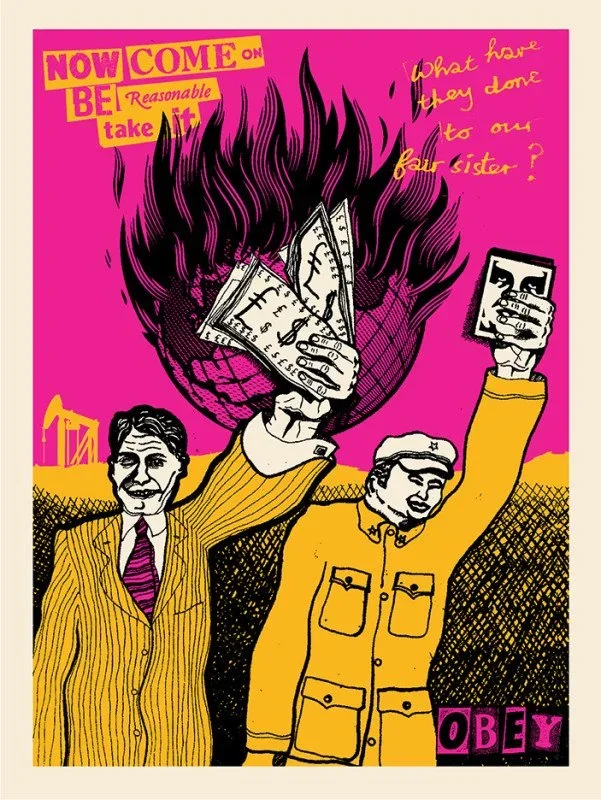 Obey + Jamie Reid 'Be Reasonable' Print Release Details