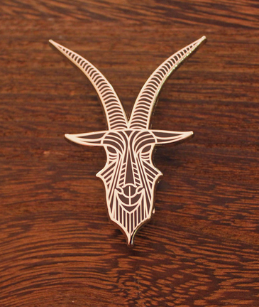 Brian Steely 'Goat' Pin Available