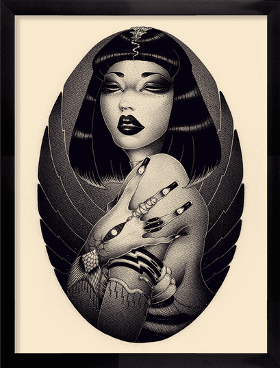 ONEQ 'Cleopatra' Print Available