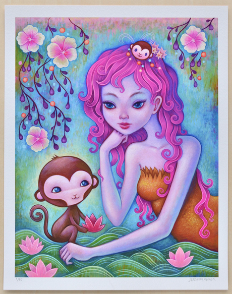 Jeremiah Ketner 'Year Of The Monkey' Print Available