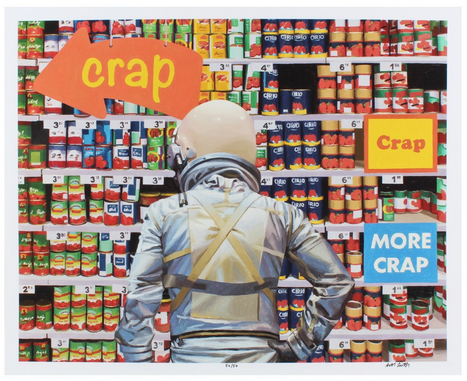 Scot Lisfield 'The Crap Store' Print Available