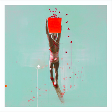 Line Osmundsen 'Bucket Of Love' Print Available