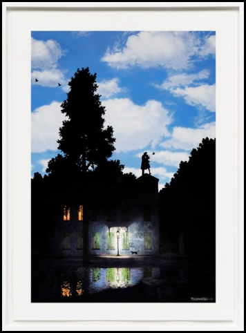 Kenny Random 'The Kiss Magritte' Print Release Details