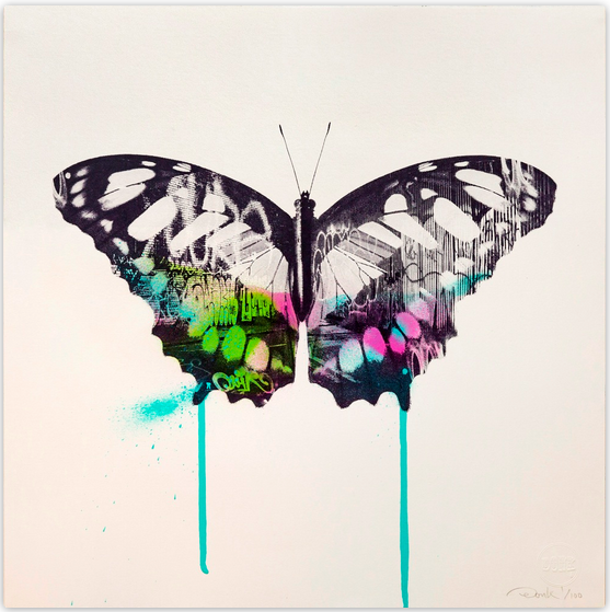 Donk 'Graffiti Butterfly' Print Available