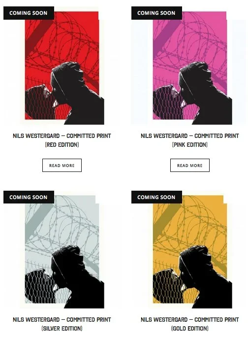 Nils Westergard 'Committed' Print Release Details