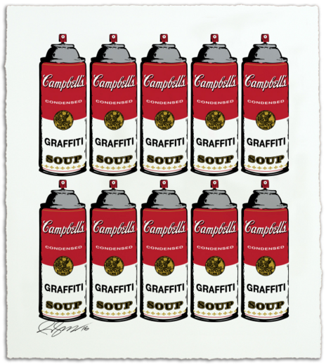 Rene Gagnon '10th Anniversary Graffiti Soup' Print Available
