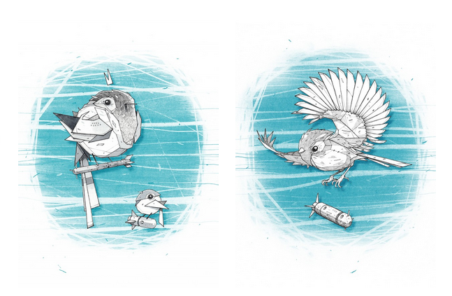 Monsta 'Beware' or 'Hold On' Prints Available