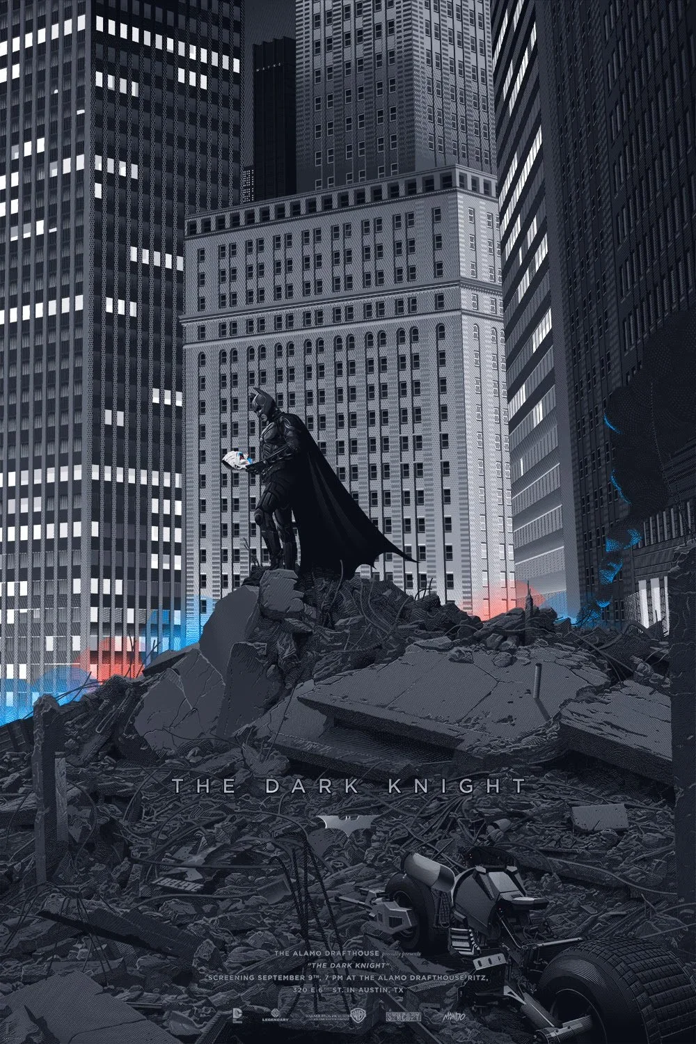 Laurent Durieux 'The Dark Night' Print Release Details