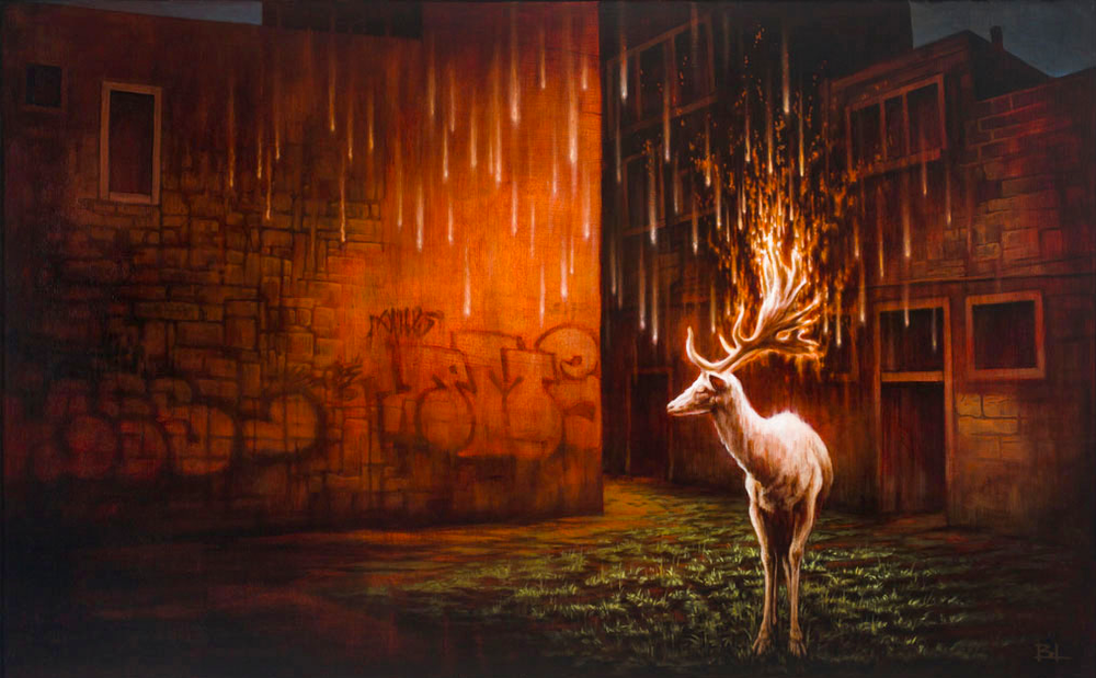 Brin Levinson 'The White Stag' Print Available
