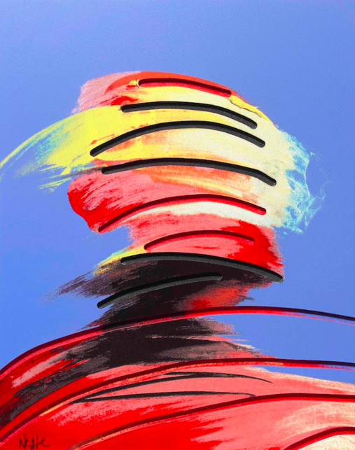 Adam Neate 'Dimensional Surface Portrait' Print Release Details