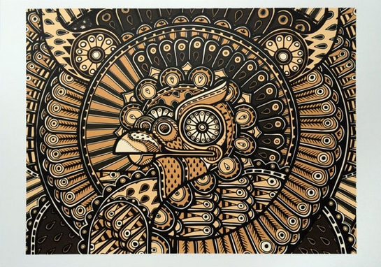 Hugh Rose 'Good Morning' Print Available