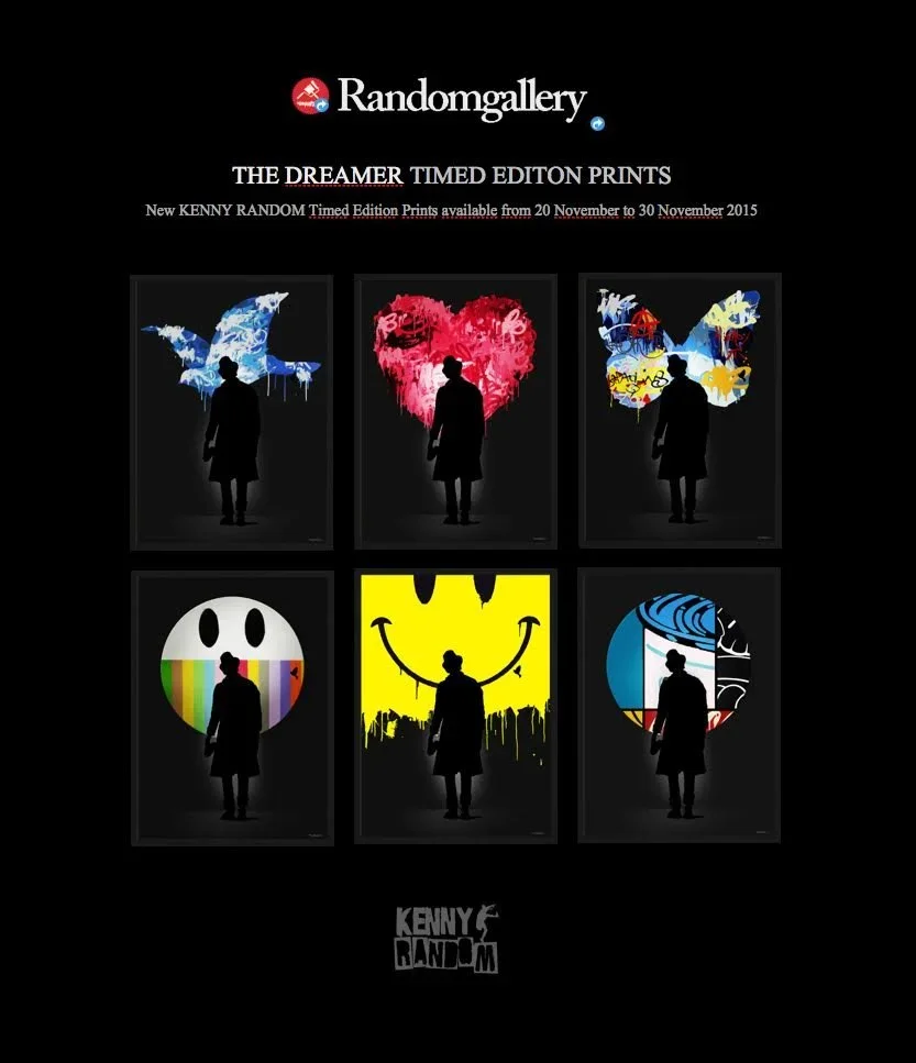 Kenny Random 'The Dreamer' Timed Edition Details
