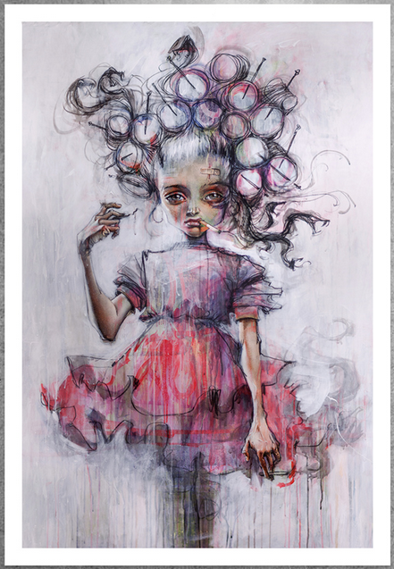 Herakut 'She Tended To Want More...' Print Available