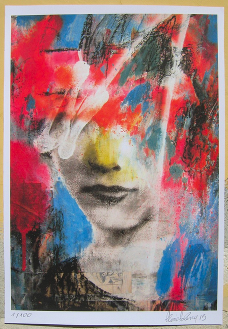 Flavio Falena 'Dirty Portrait' Print Available