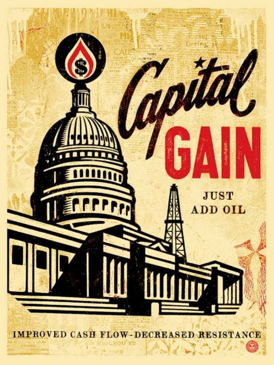 Obey 'Capital Gain' Print Release Details