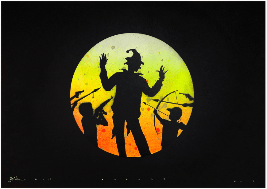 Otto Schade 'Recovering Stolen Happiness' Print Available