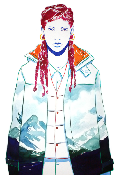 Bagger43 'Lauryn' Original Ink Available