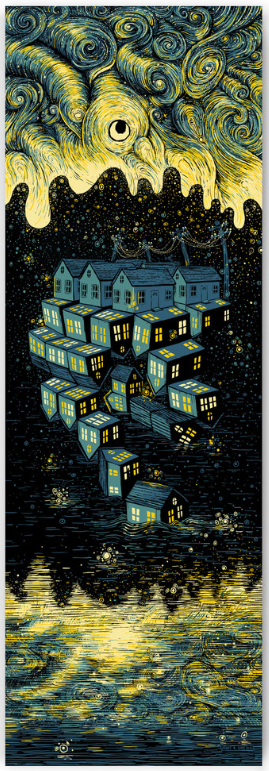 James R. Eads 'The Neighbourhood Unfolding' Print Release Details
