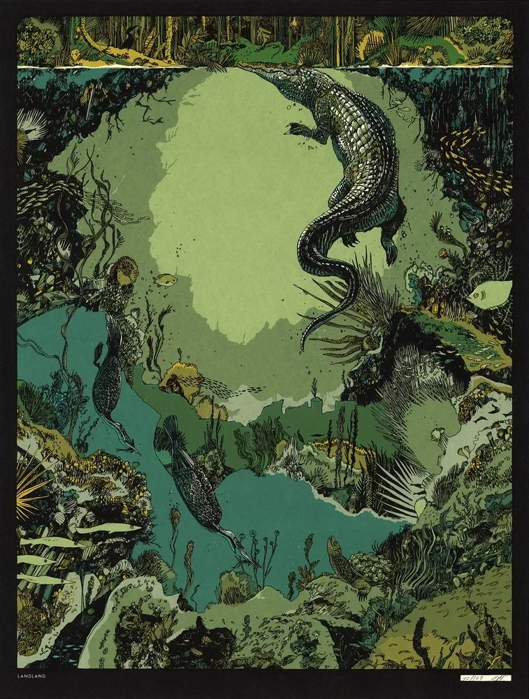 Landland 'For Burlington' Print Available