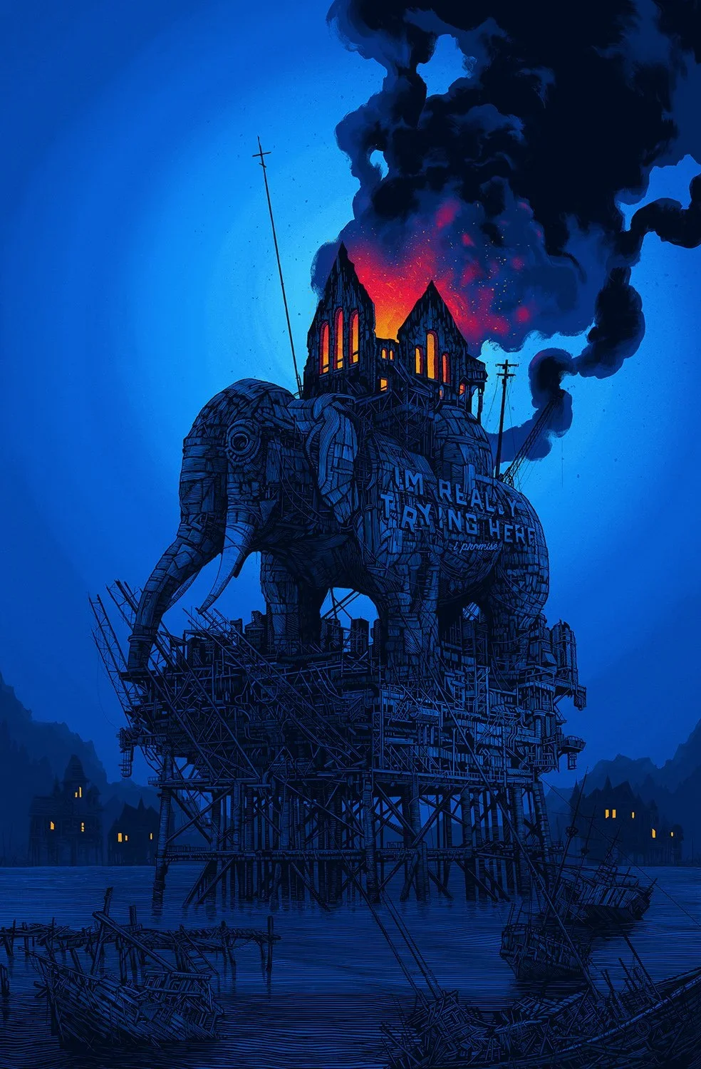 Daniel Danger 'This Ship Will Right Itself' Print Available