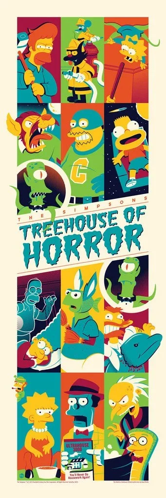 Dave Perillo 'Treehouse Of Horror 3' Print Available