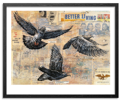 Ben Horton 'Better Living' Print Available