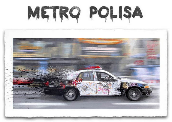 Mr Brainwash 'Metro Polisa' Prints Release Details