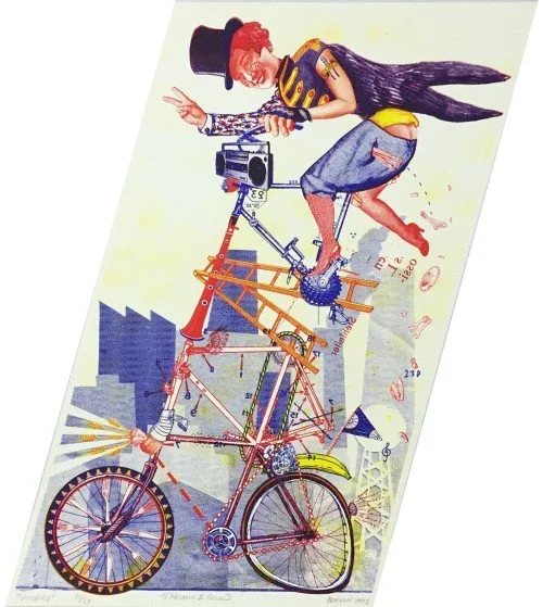 Various &amp; Gould 'TallBike' Print Available