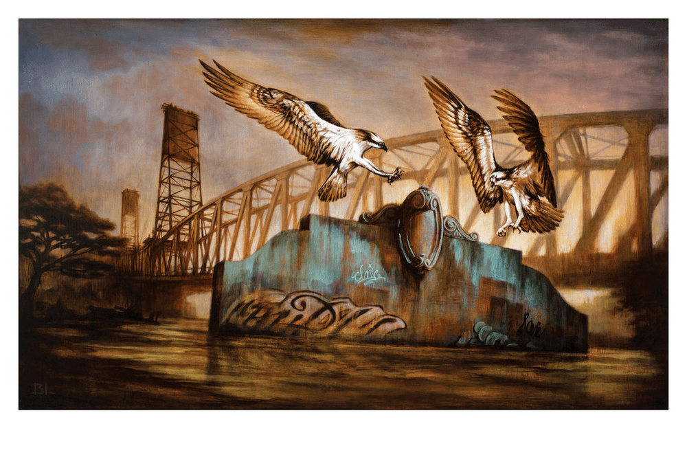 Brin Levinson 'Remnant's Angel' Print Available