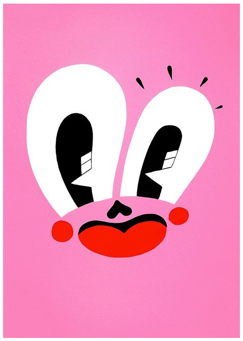 Hattie Stewart 'Pink' Print Available