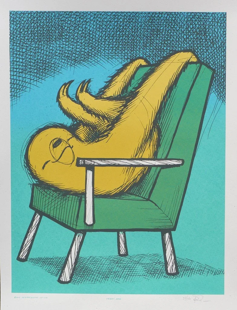 Jay Ryan 'Friday 8pm' Print Available