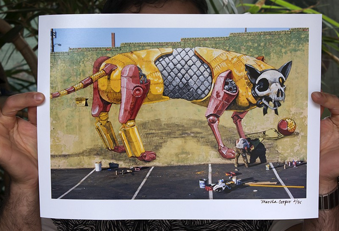 Pixel Pancho 'Baltimora' Print By Martha Cooper Available