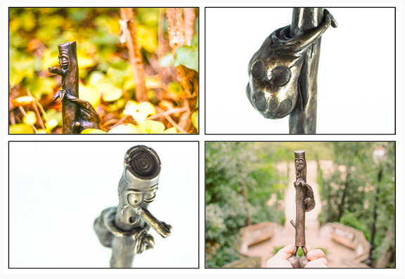 Russell Maurice + Fluorescent Smogg 'The Pilgrim' Bronze Available