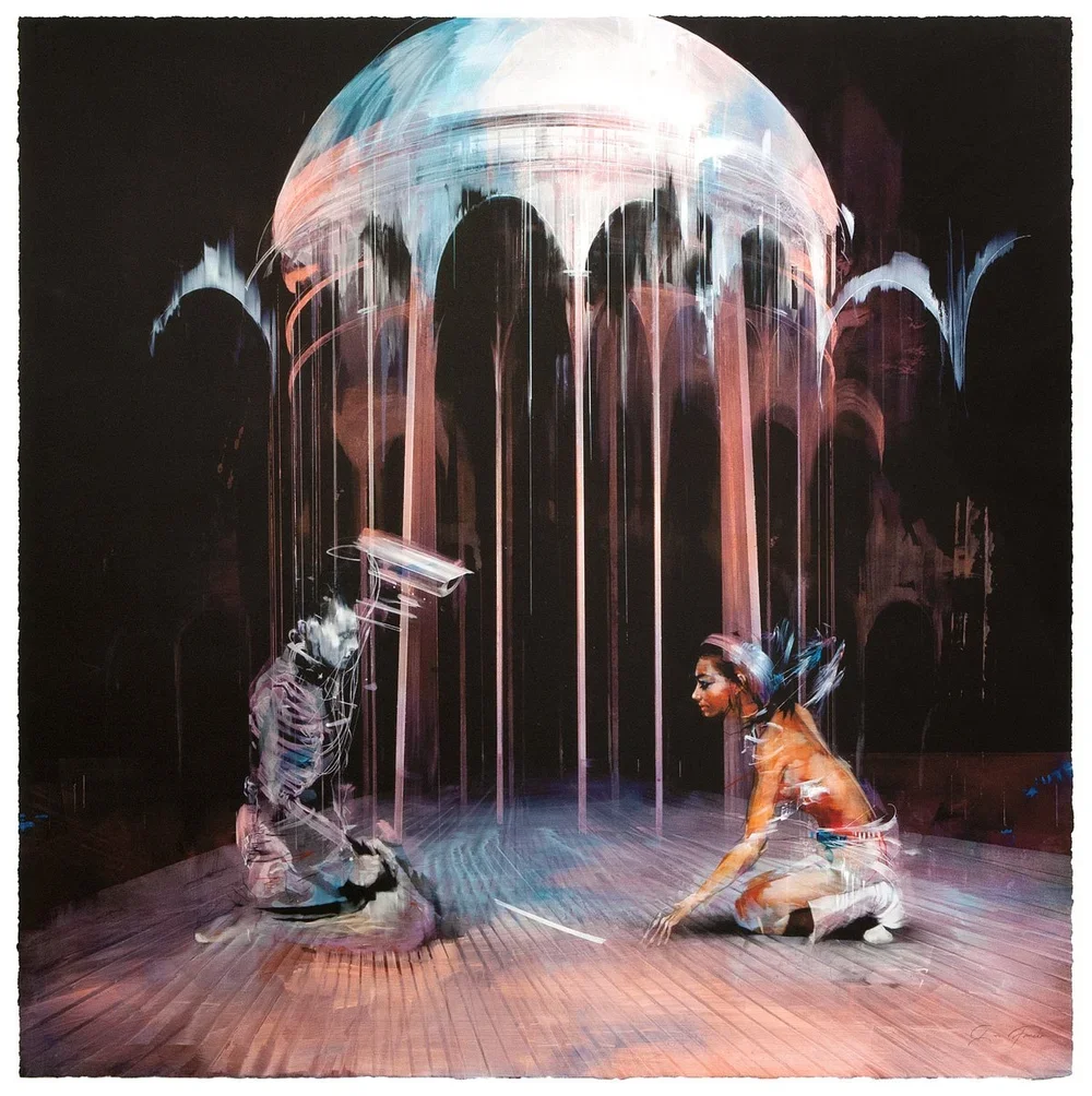 Ian Francis 'Reflective Encounter' Print Available