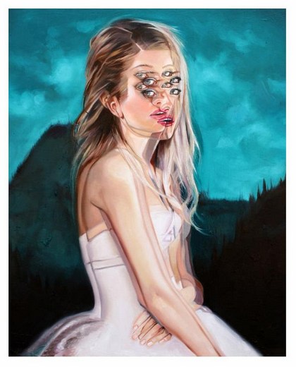 Alex Garant 'Summer Eyes' Print Available