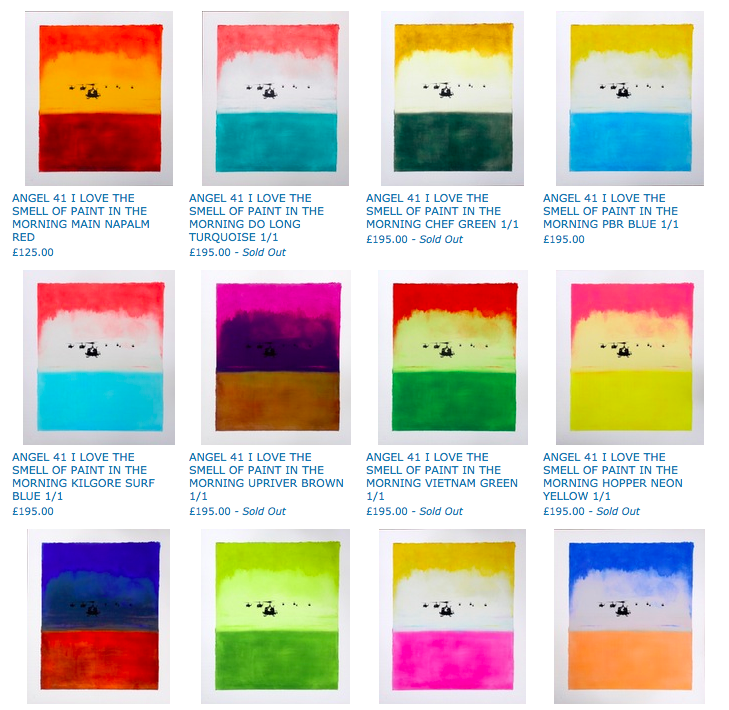 Angel41 'I Love The Smell Of Paint In The Morning' HPMs Available