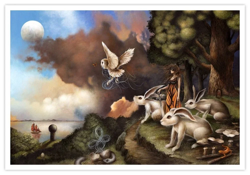 Dan May 'Escaping The Weight Of Darkness' Print Release Details