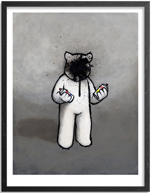 Luke Chueh 'Graffiti' Print Available