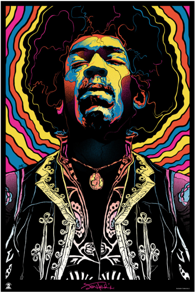Gabz 'Jimi Hendrix' Prints Available