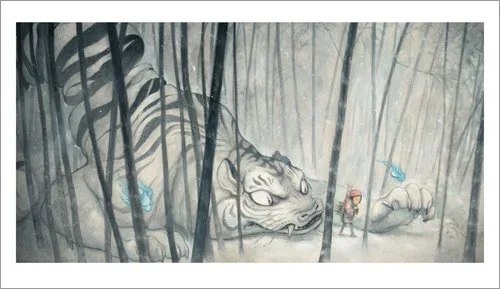 Tohru Patrick Awa 'A Little Red Riding Hood' Print Available