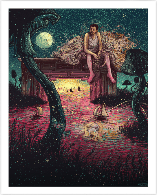 James R. Eads 'Orpheus In Love' Print Available
